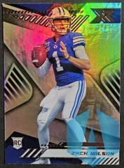 2021 Panini Chronicles XR Draft Picks #182 Zach Wilson Rookie RC New York Jets